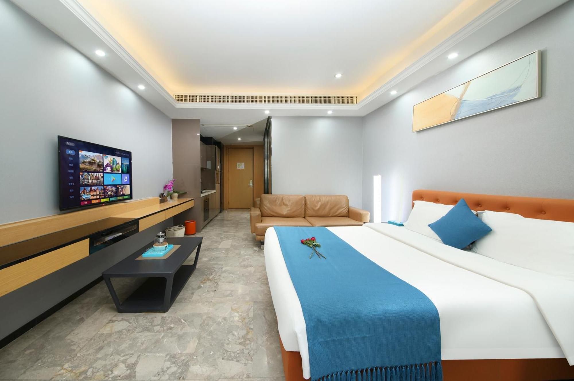 Pengman Beijing Rd. A-Mall Apartment Cantão Quarto foto