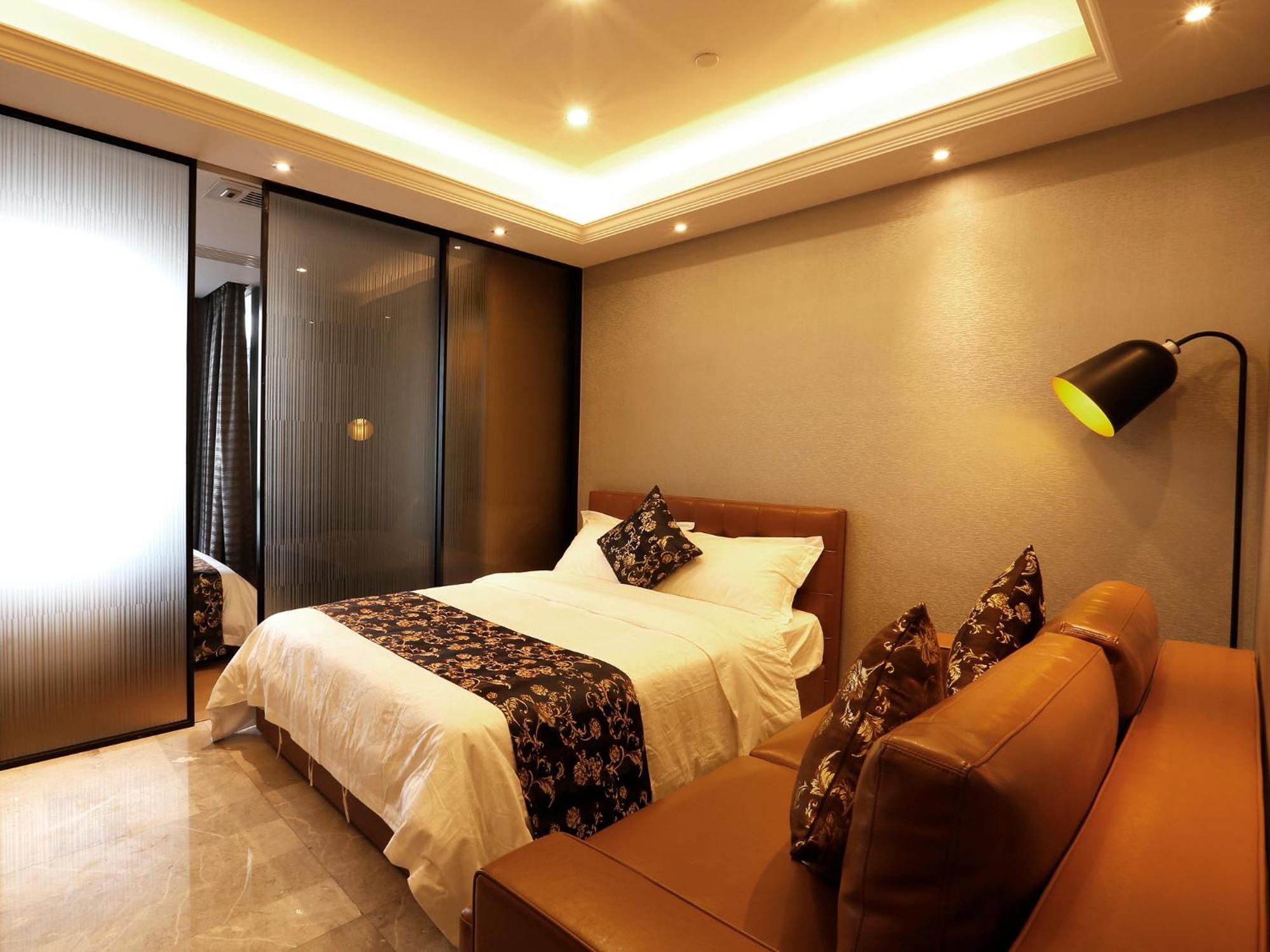 Pengman Beijing Rd. A-Mall Apartment Cantão Quarto foto